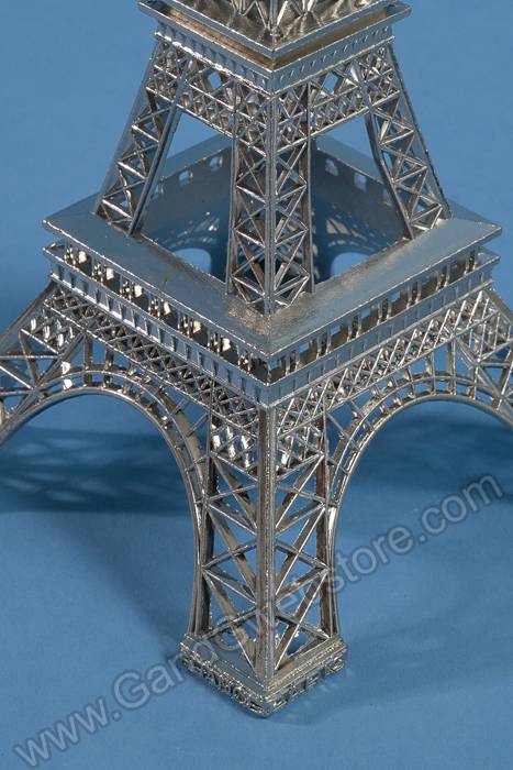 10" Eiffel Tower Silver