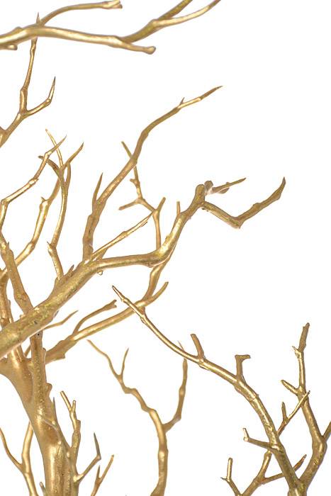 36" Coral Branch Gold