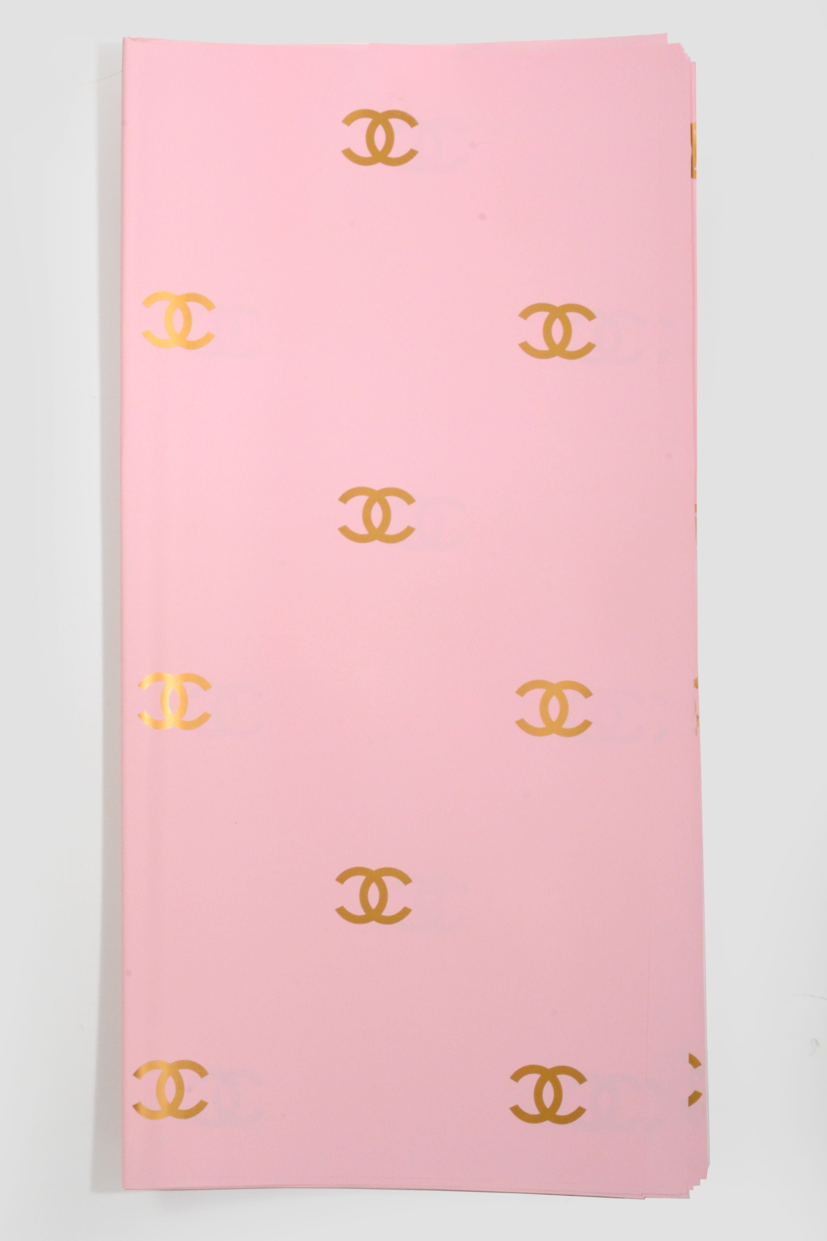 22.5" Design Wrapping Paper Pink Pkg/20