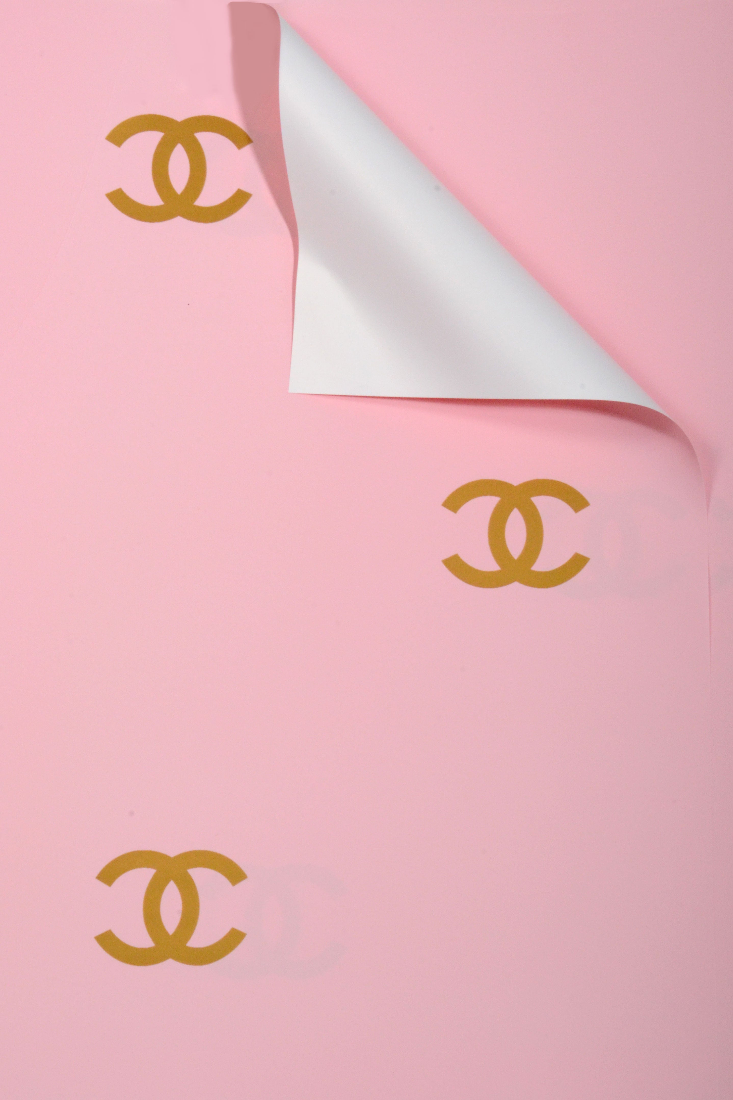 22.5" Design Wrapping Paper Pink Pkg/20