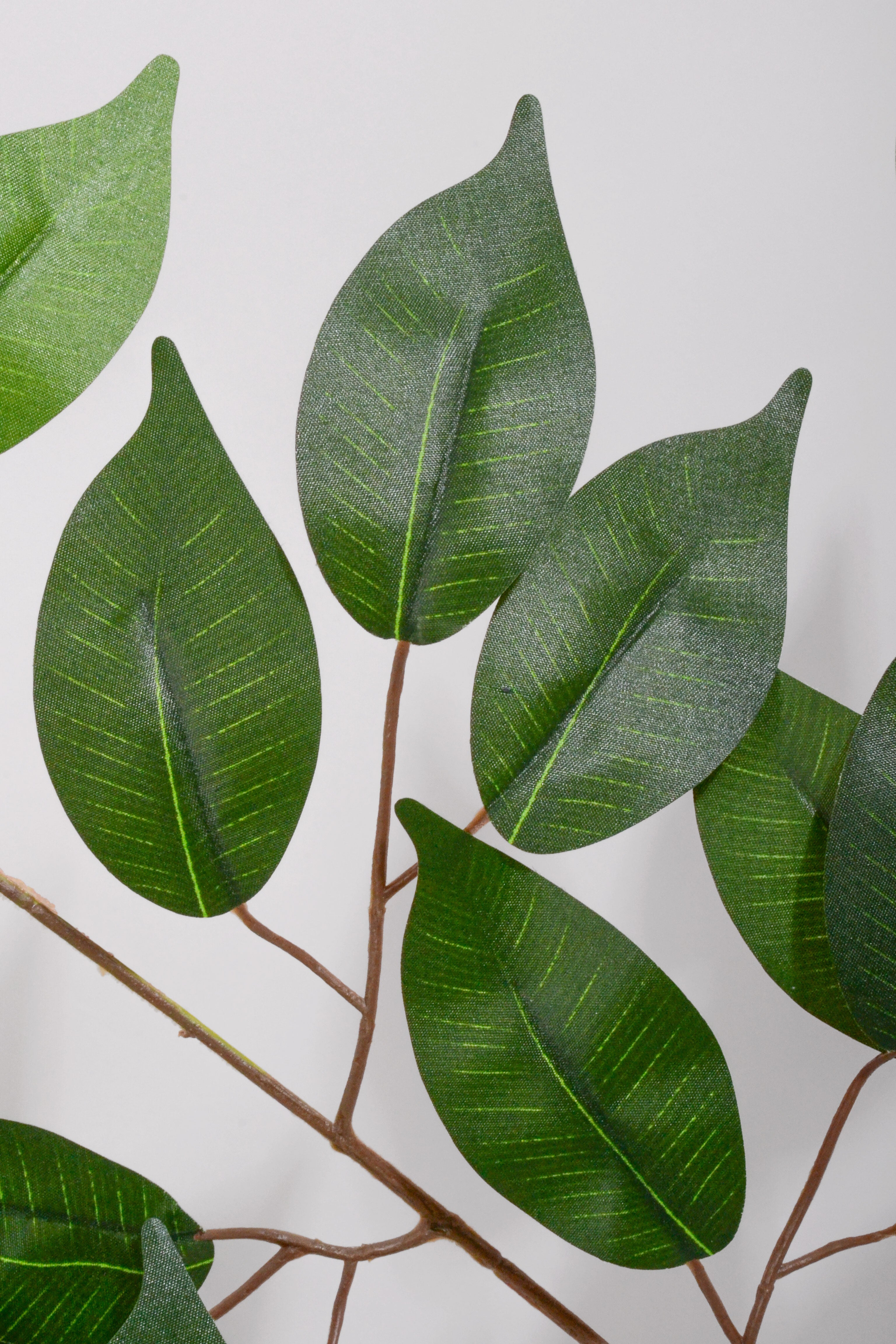 23" Artificial Uv Ficus Spray Green Pkg/12