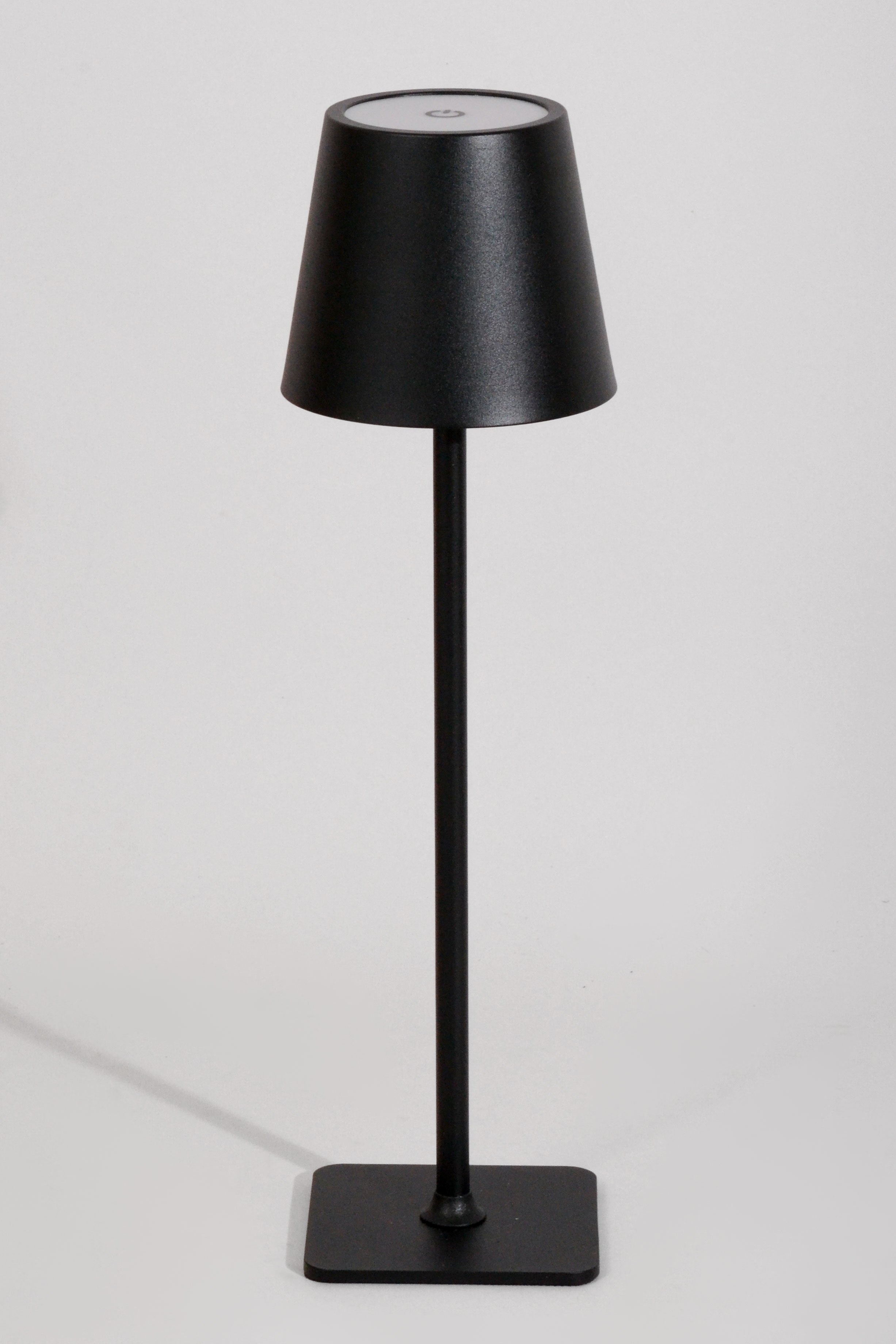 15" Usb Charging Touch Lamp Black
