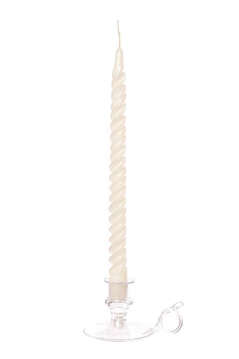 12" Patrician Twisted Taper White Box/12