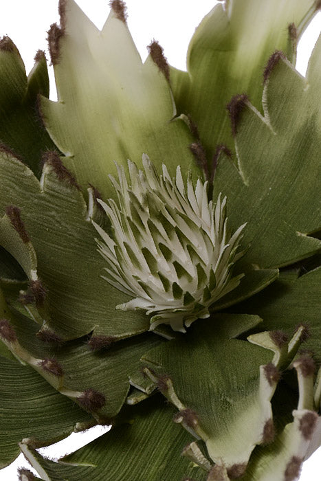 35" Foam Flower Spray Green