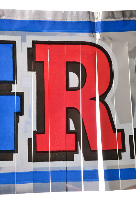 5Ft Metallic Congrats Grad Fringe Banner Multicolor