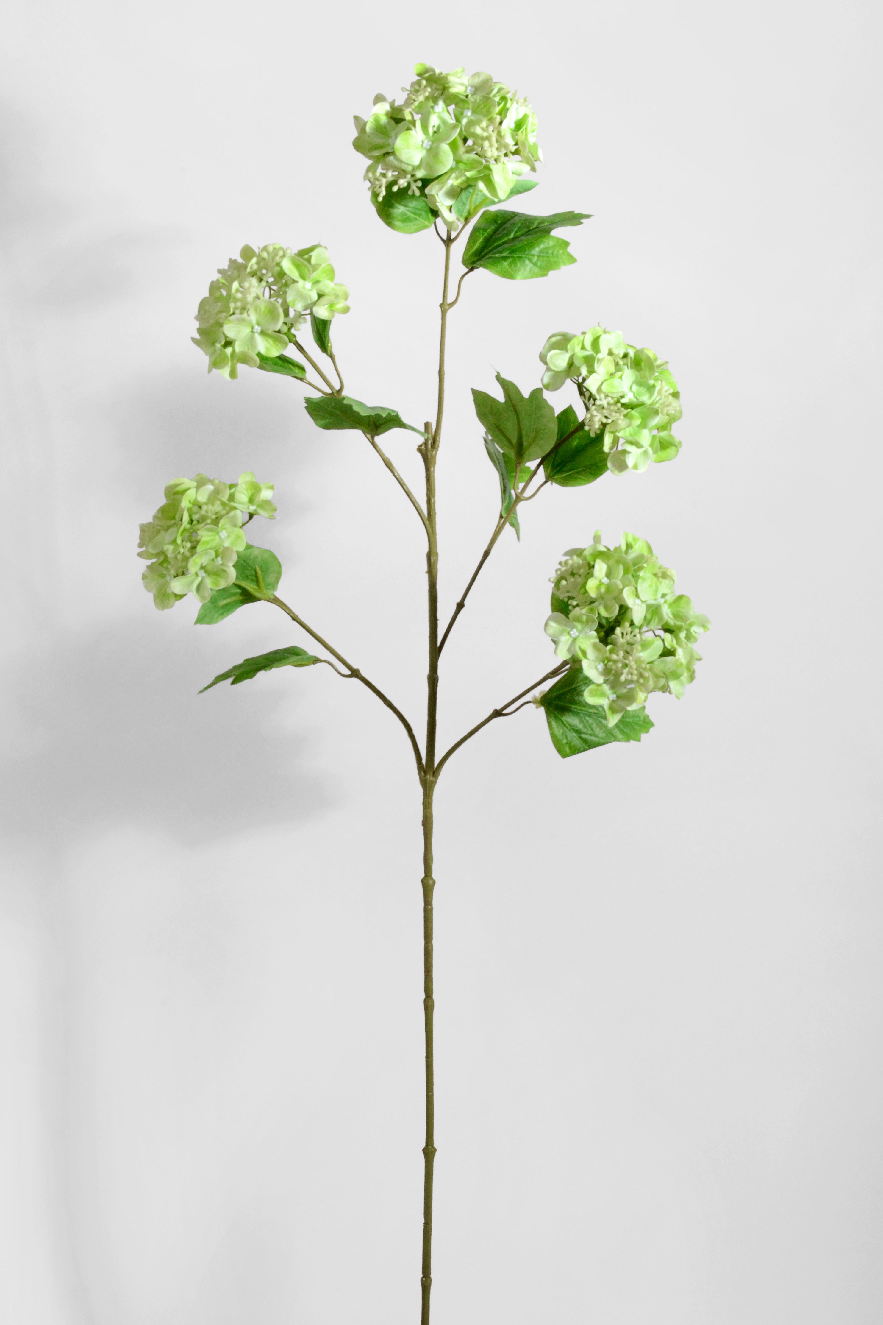 37" Silk Snowball Spray Green