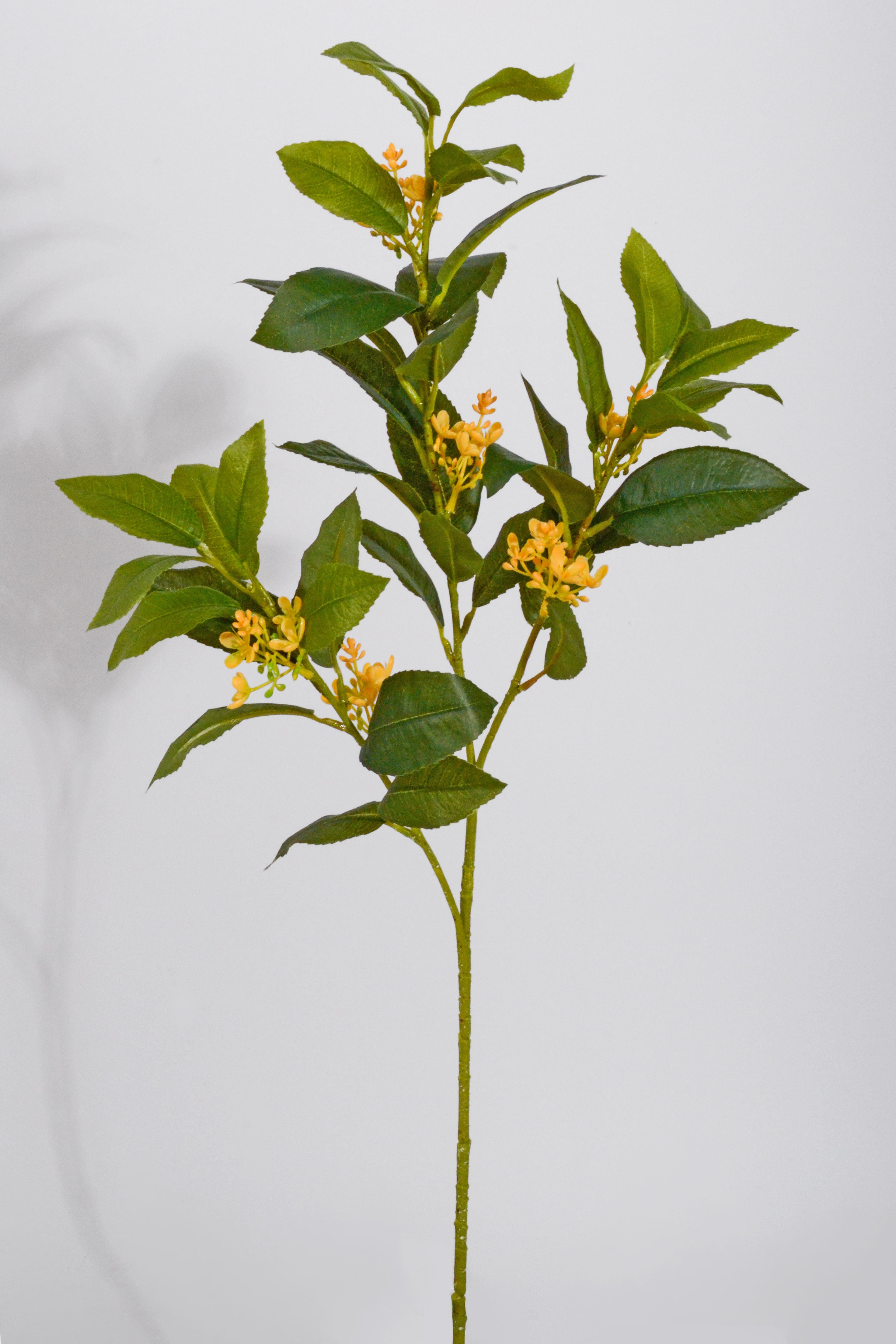 27.5" Artificial Sweet Osmanthus Spray Yellow