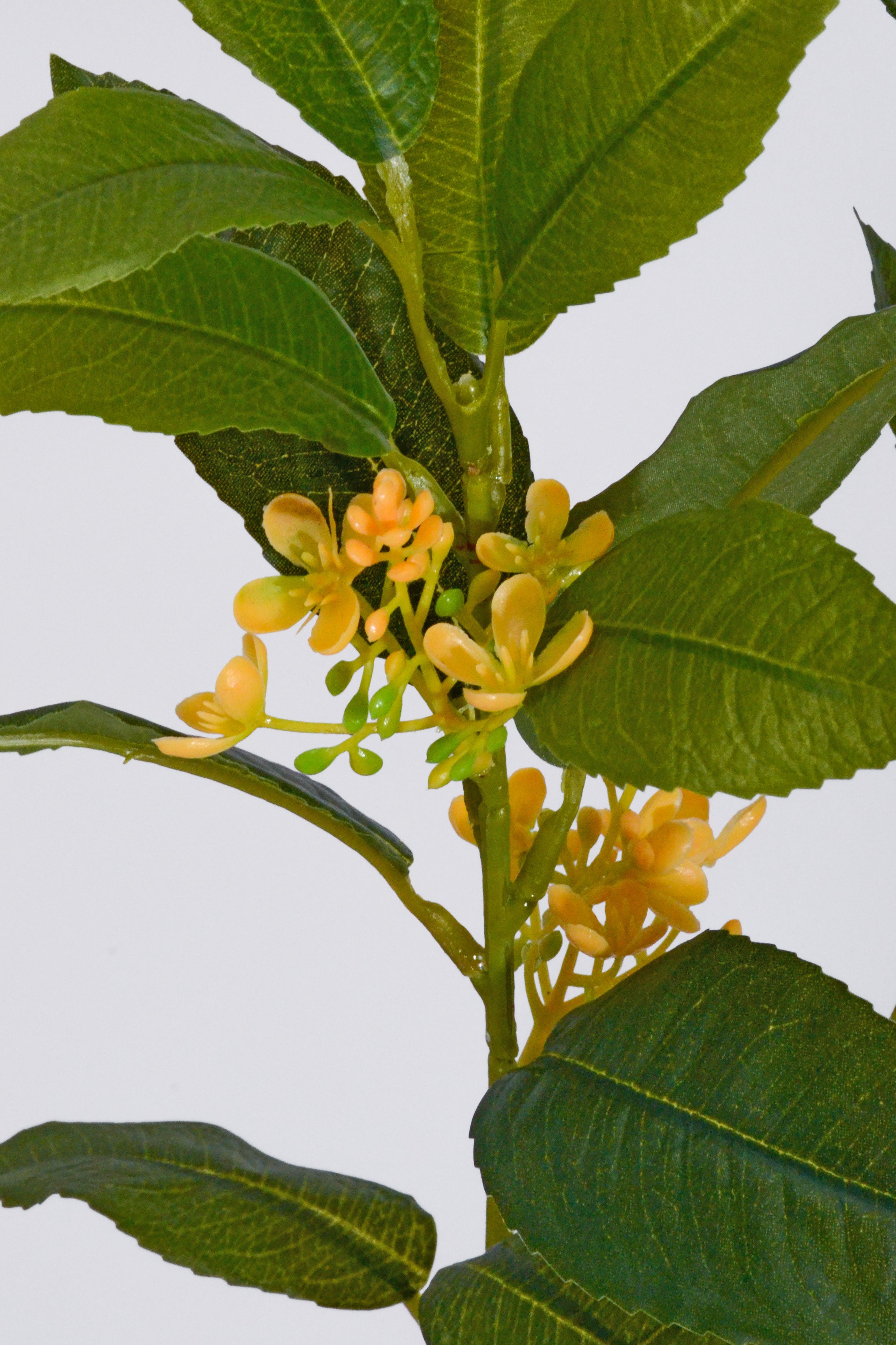 27.5" Artificial Sweet Osmanthus Spray Yellow