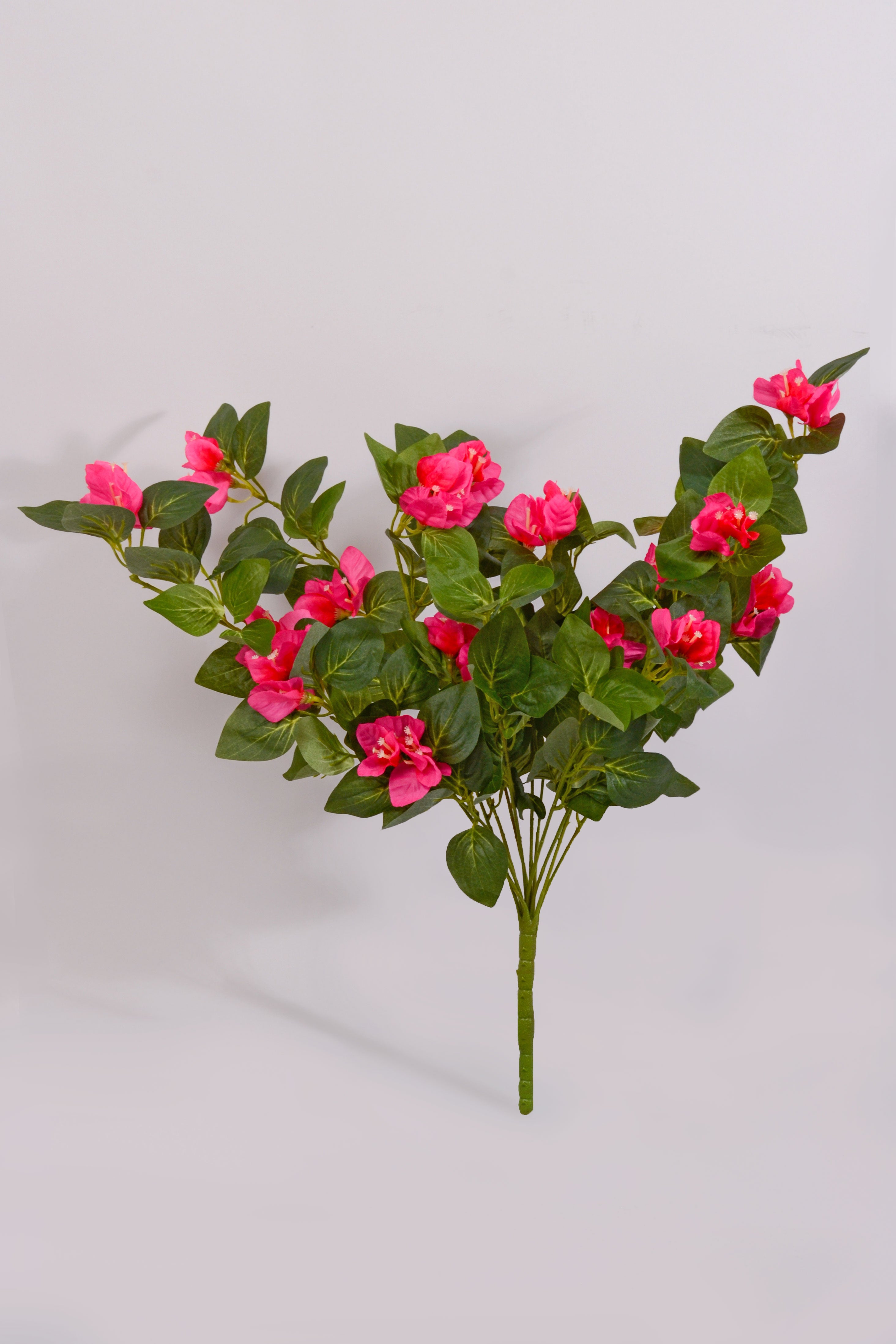 22" Uv Silk Hanging Bougainvillea Plant Fuchsia
