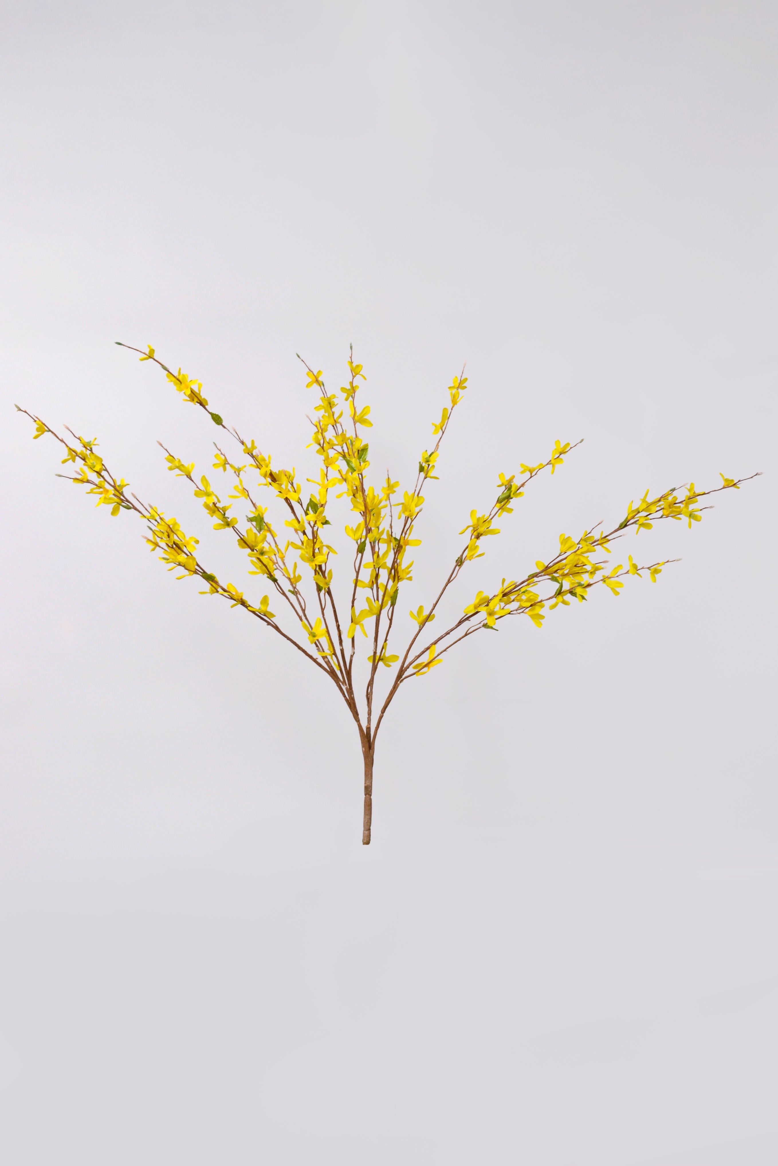 30" Artificial Forsythia Bush Yellow