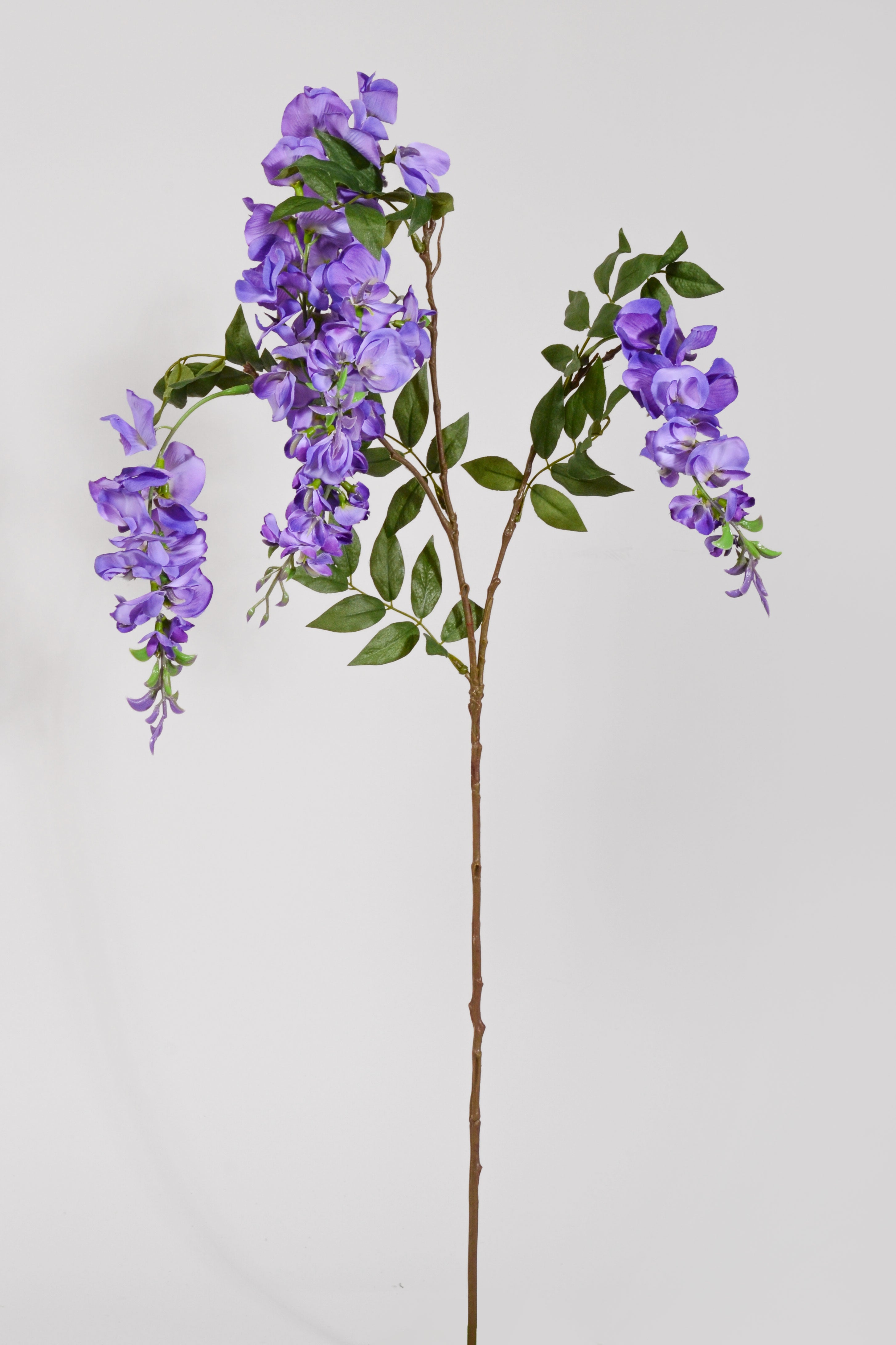 41" Uv Silk Wild Wisteria Spray Lavender