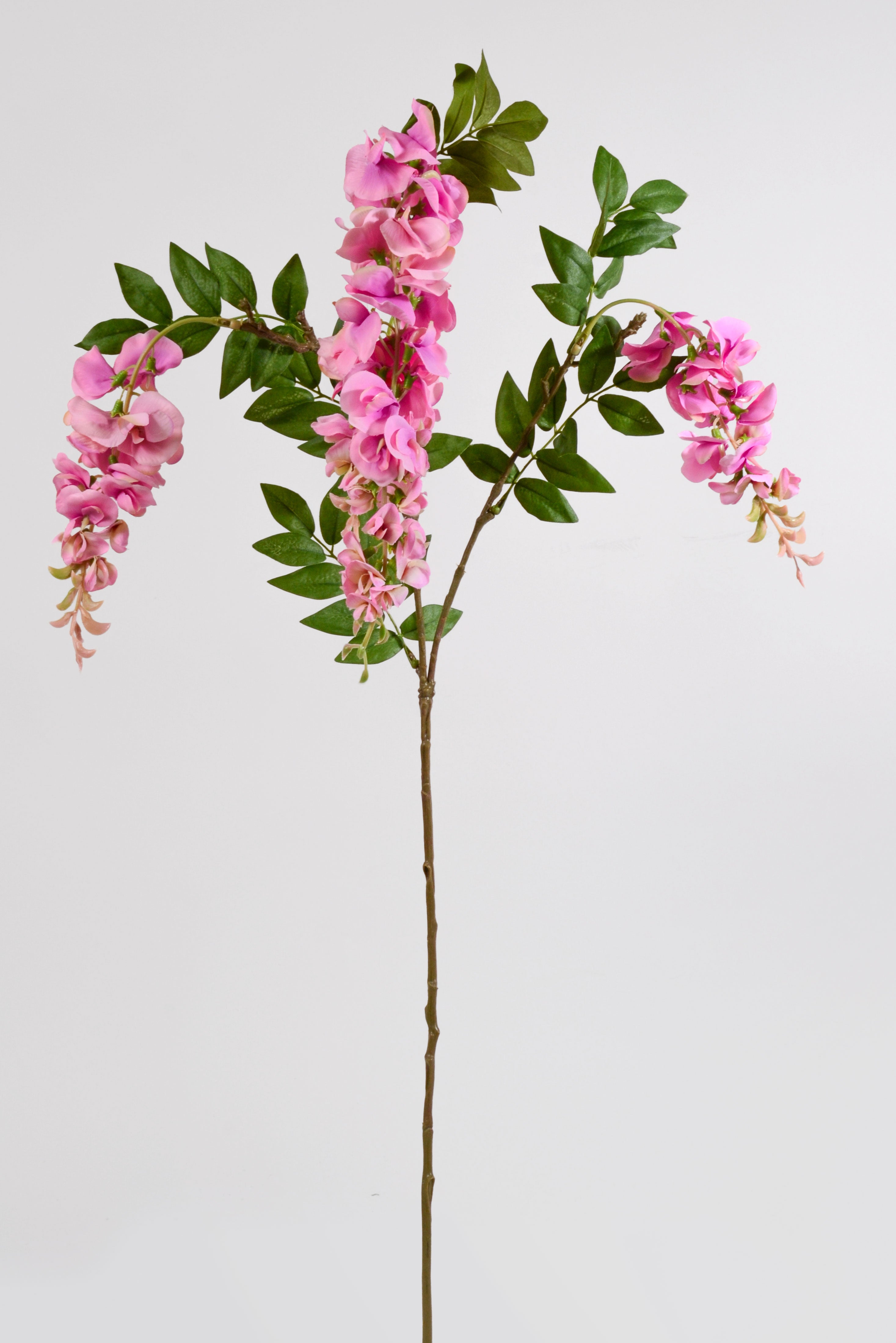 41" Uv Silk Wild Wisteria Spray Pink