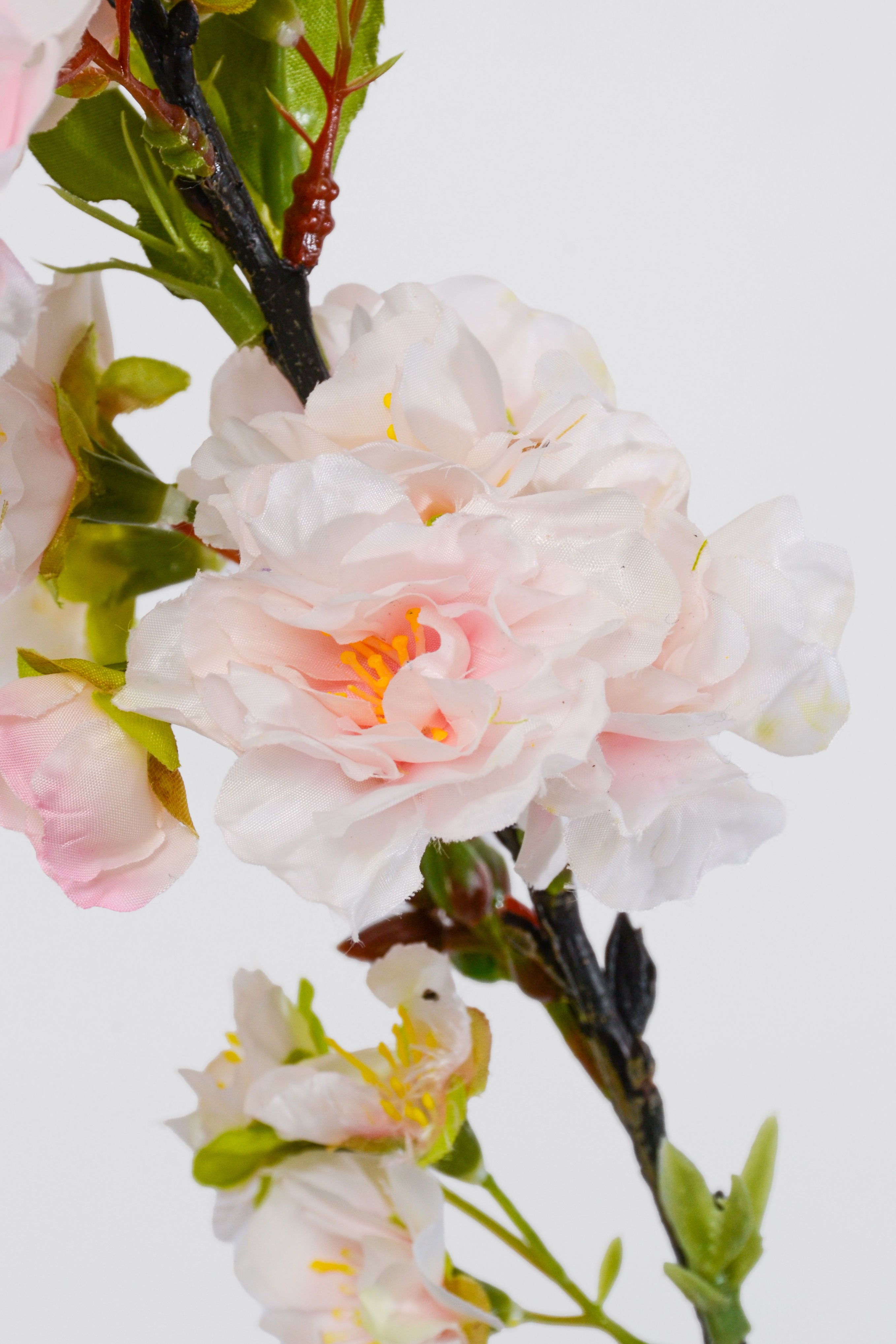 36" Uv Silk Cherry Blossom Spray Blush Pink