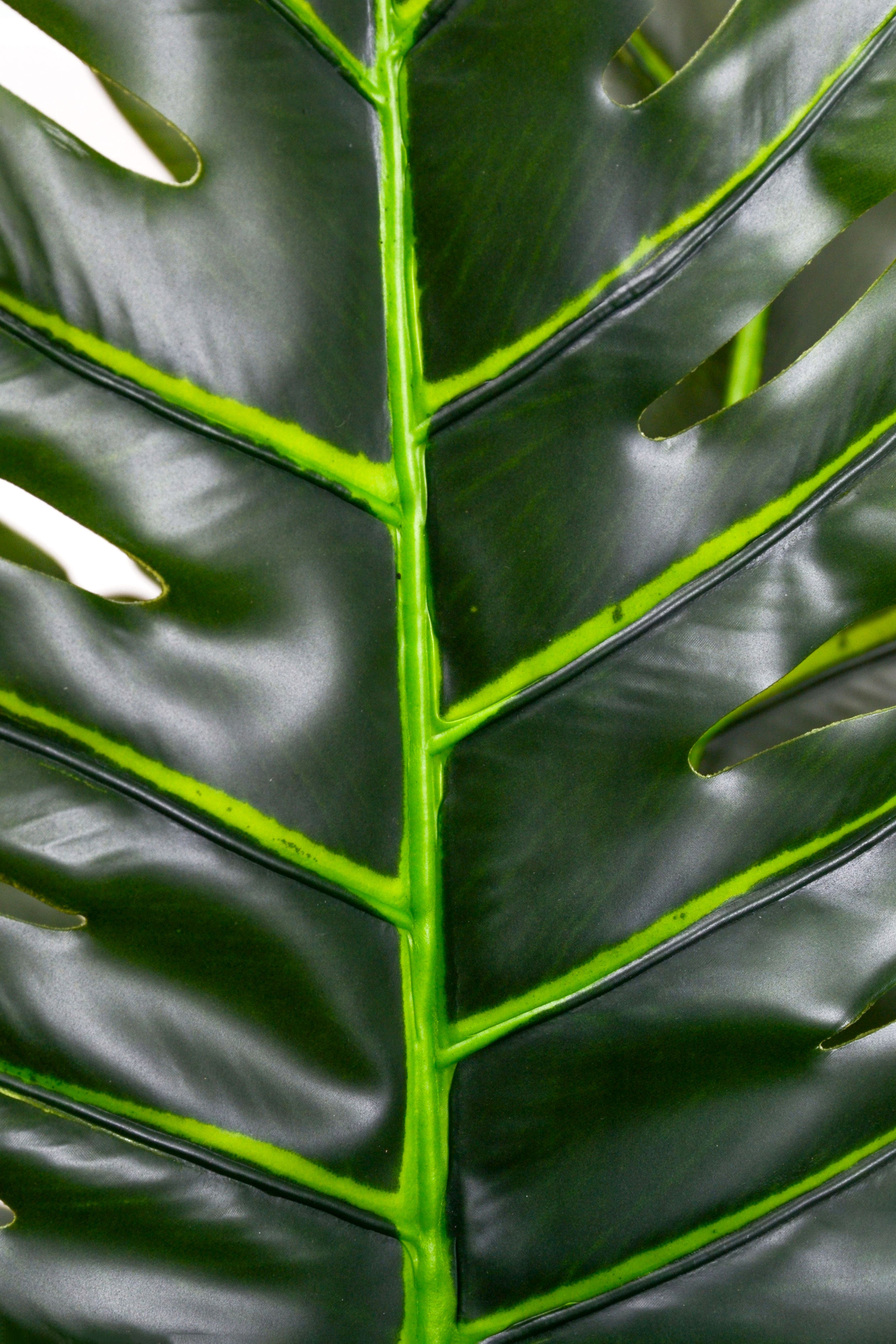 67" Artificial Selloum Philo Plant In Pot Green