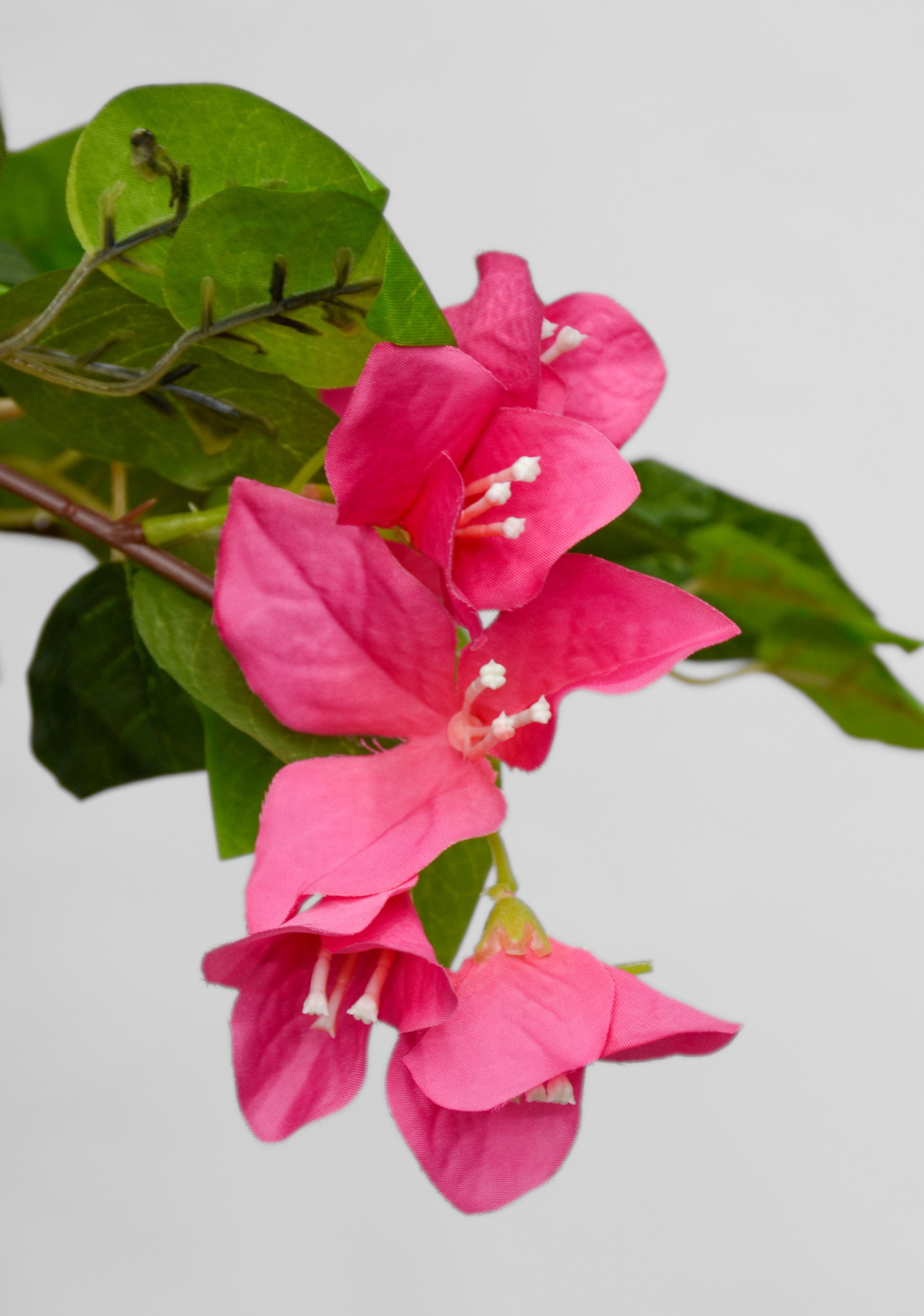 4Ft Artificial Bougainvillea Tree In Pot Beauty