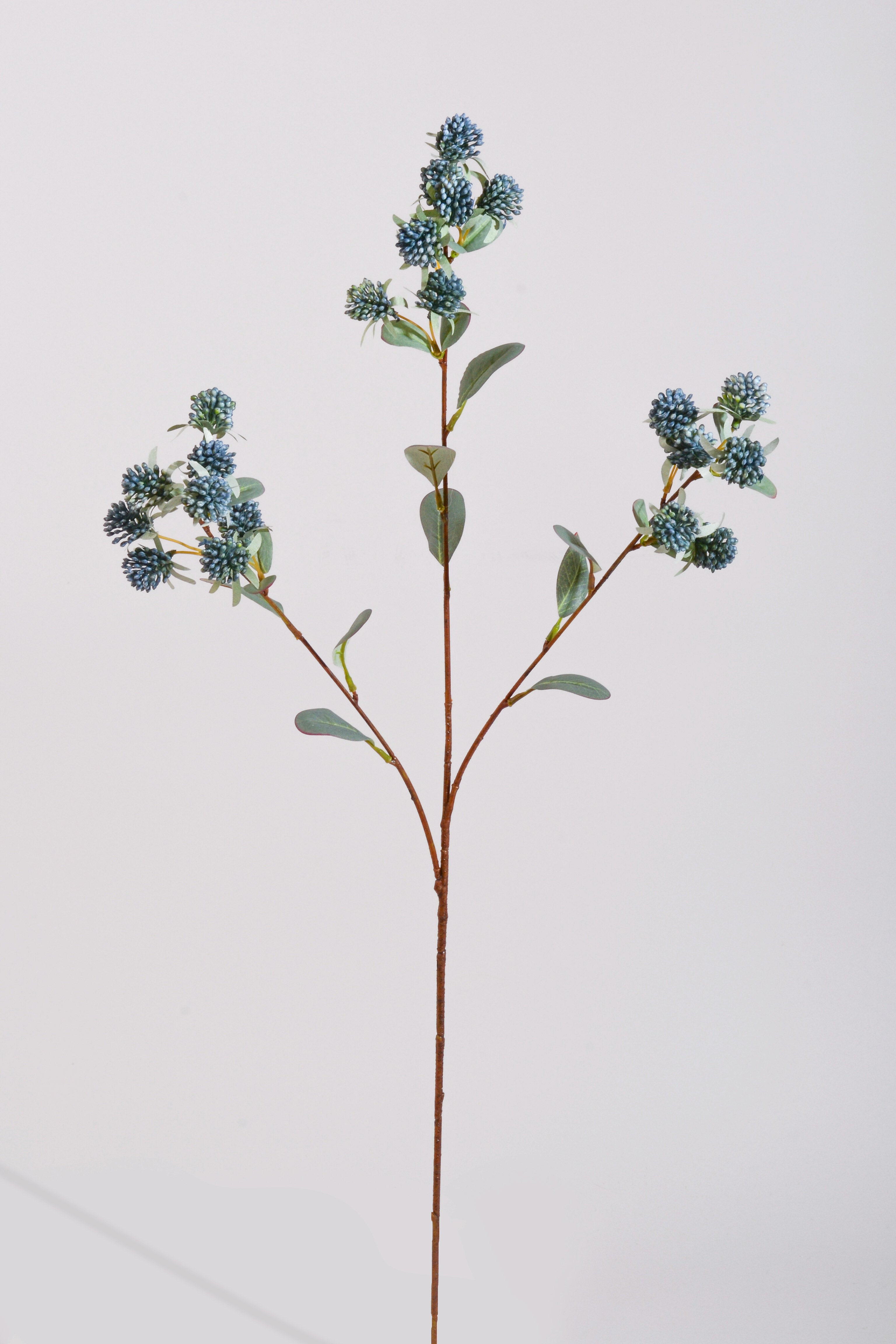 31" Artificial Lucky Berry Spray Blue