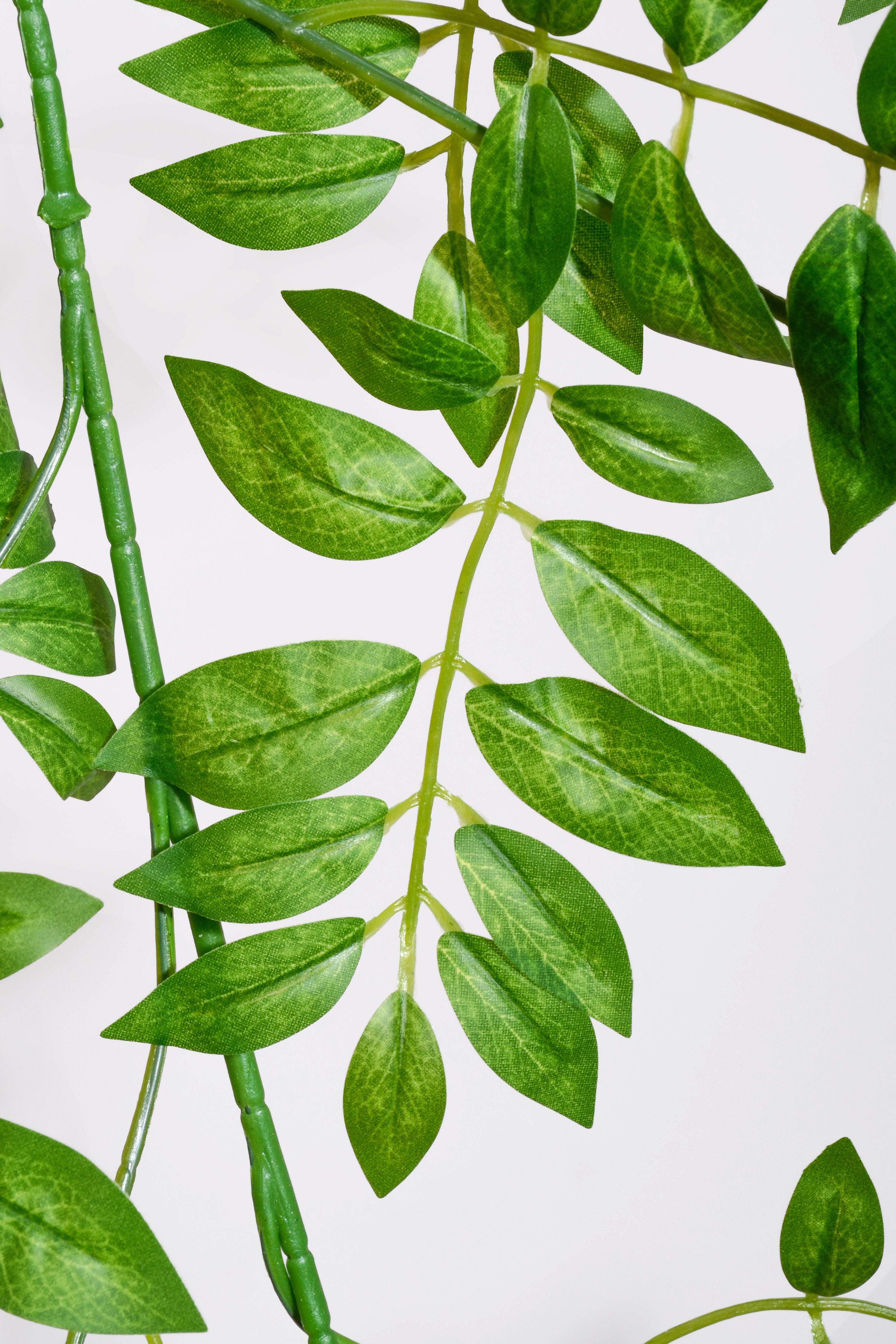 6Ft Artificial Smilax Leaf Garland Green