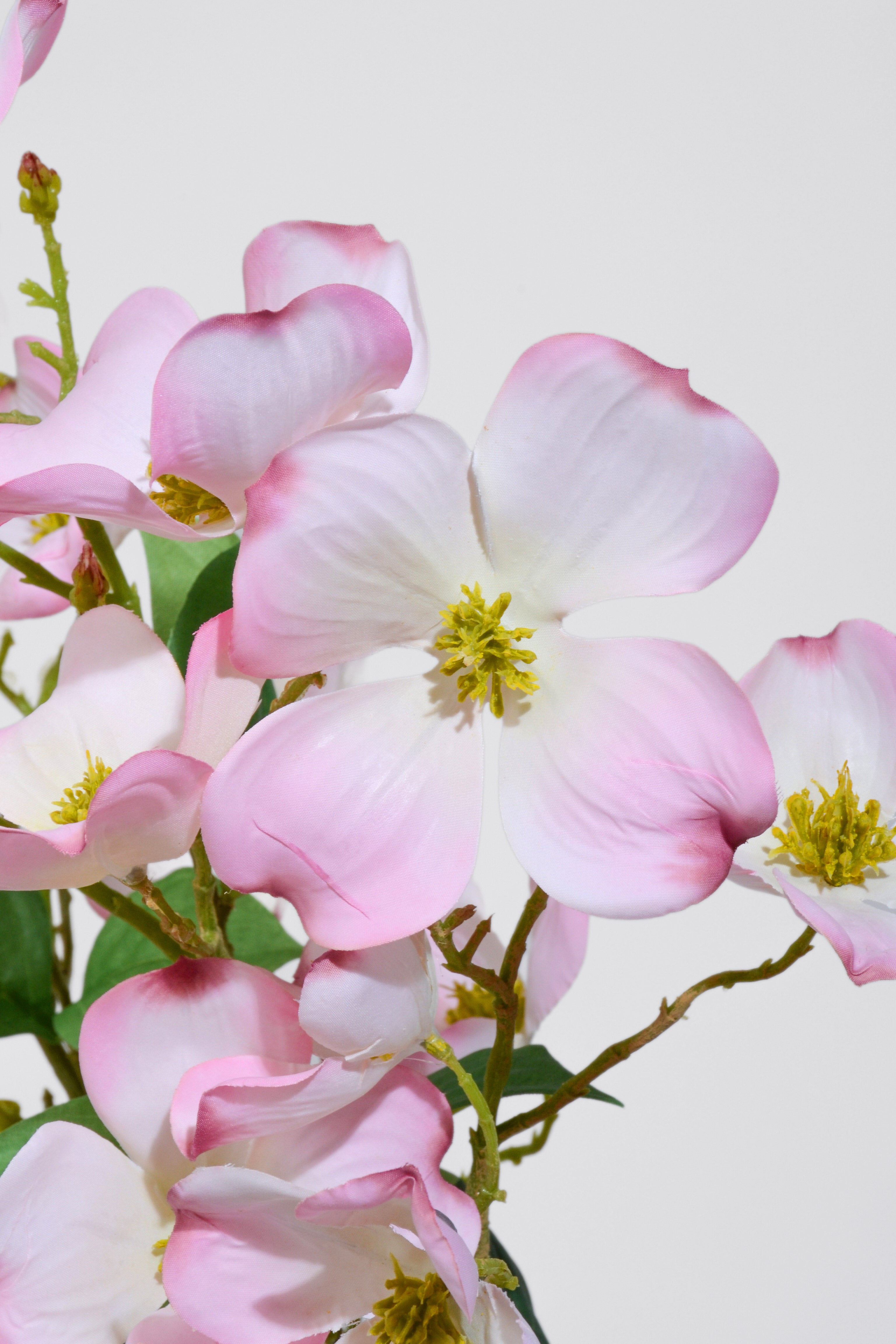 47" Silk Dogwood Spray Pink