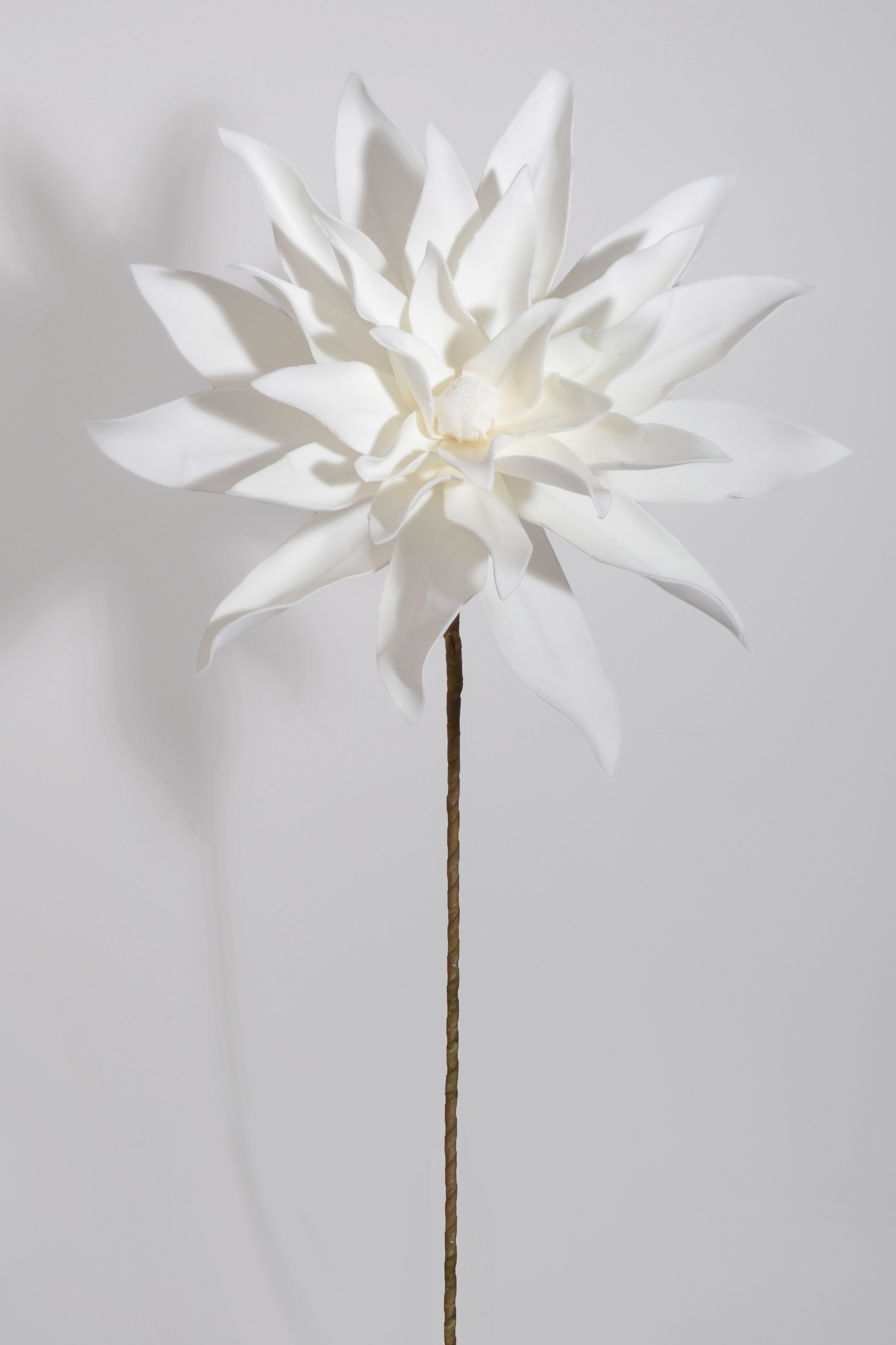 37" Silk Dahlia Spray White