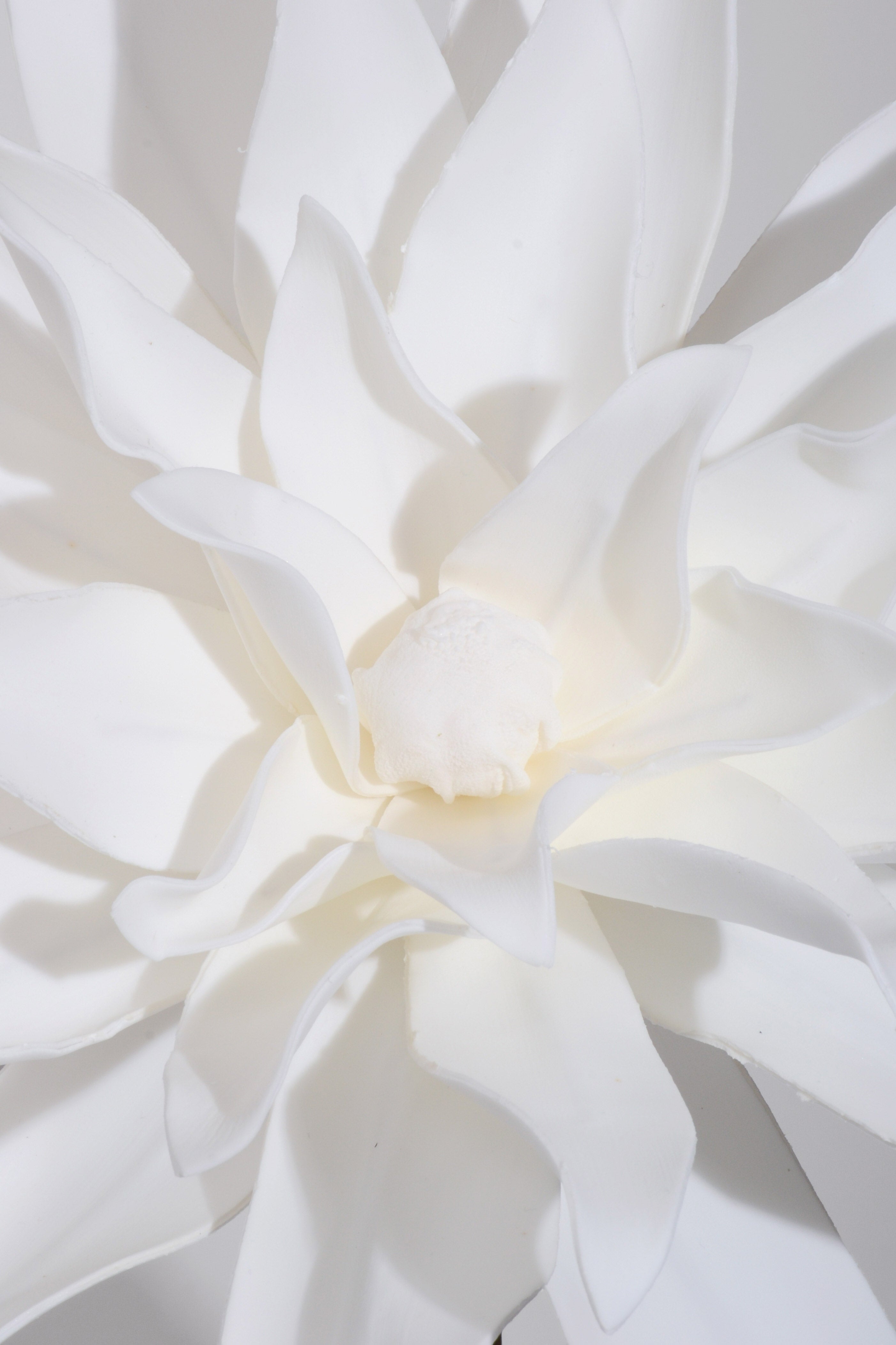 37" Silk Dahlia Spray White