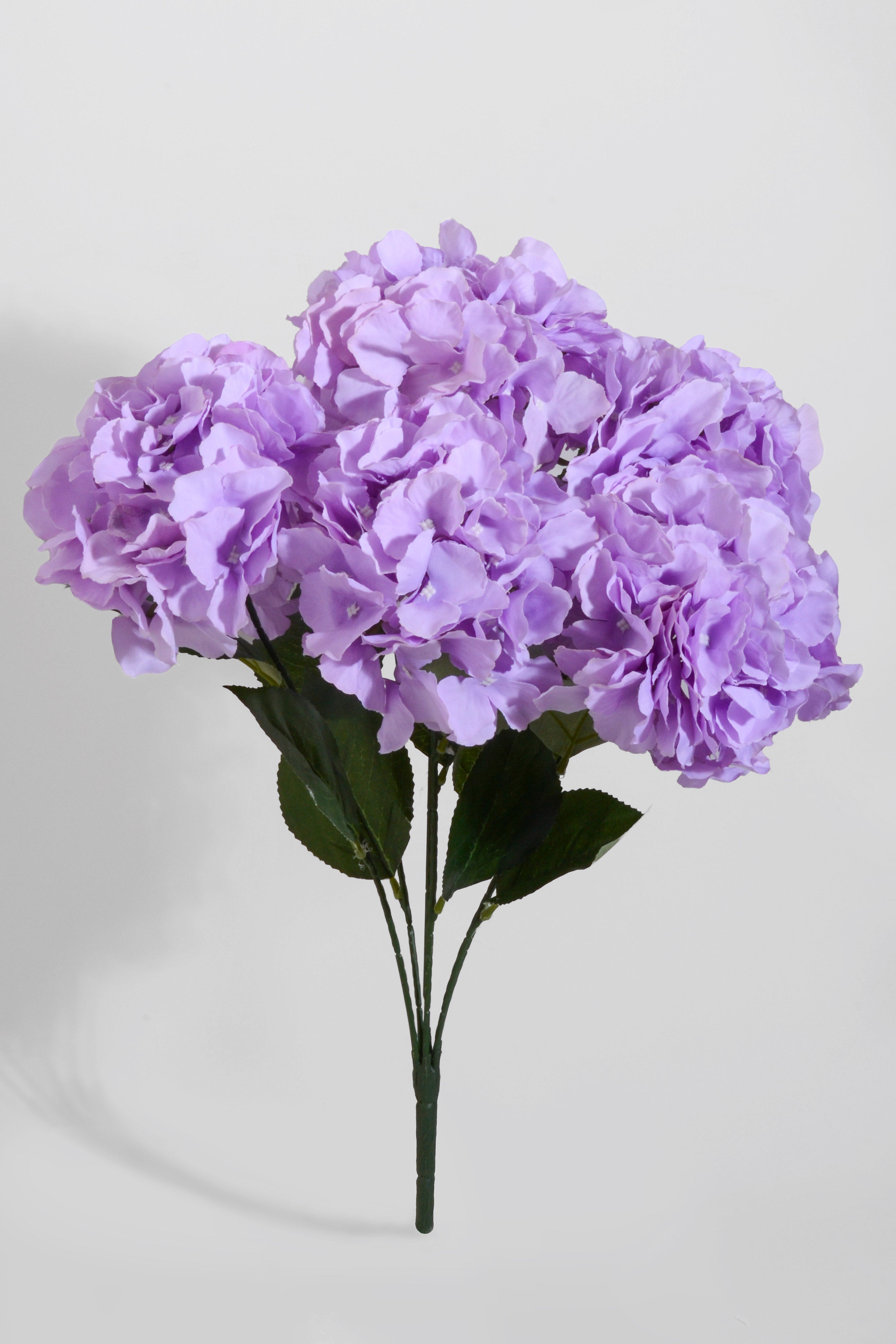 21.5" Silk Hydrangea Bush Lavender