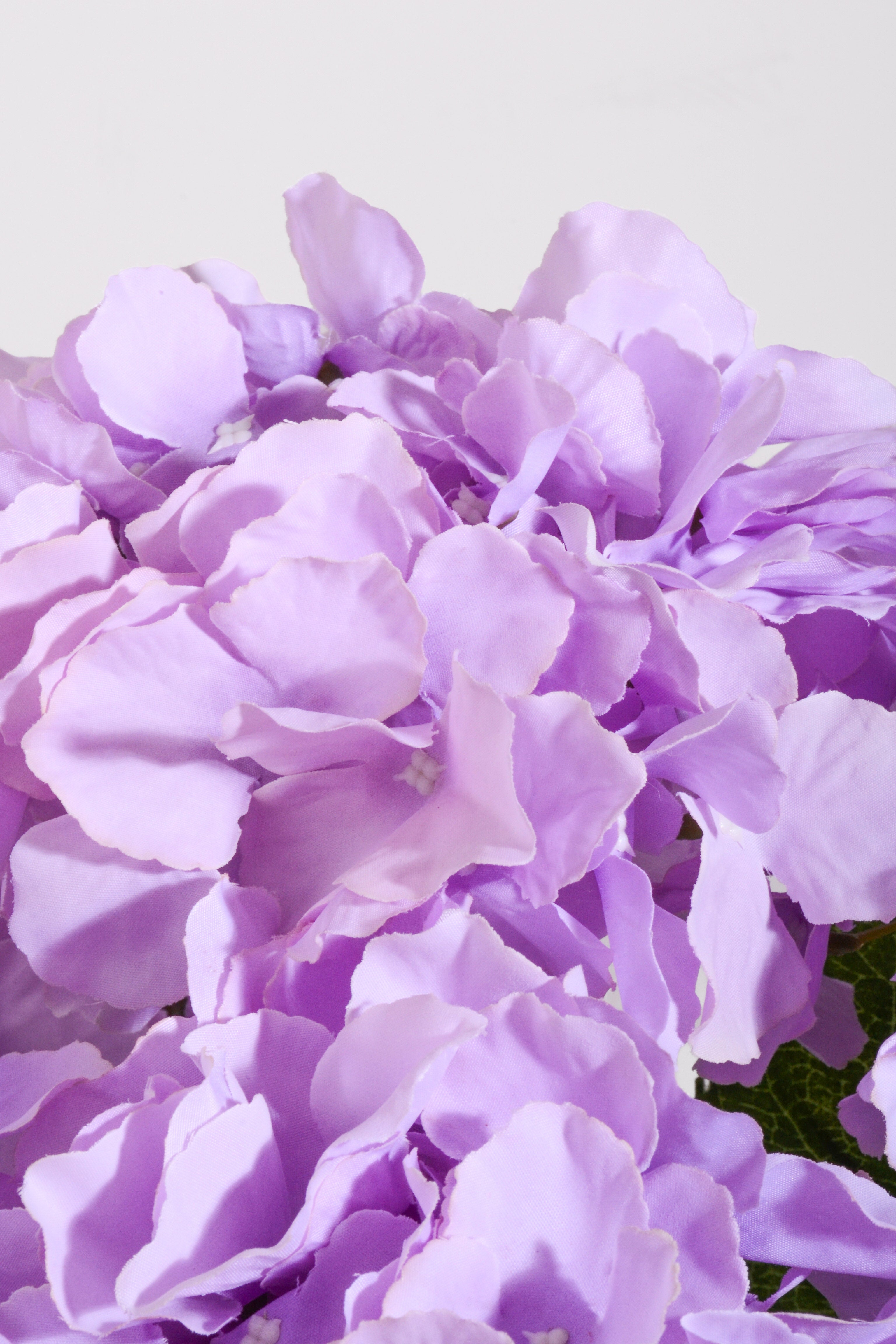 21.5" Silk Hydrangea Bush Lavender