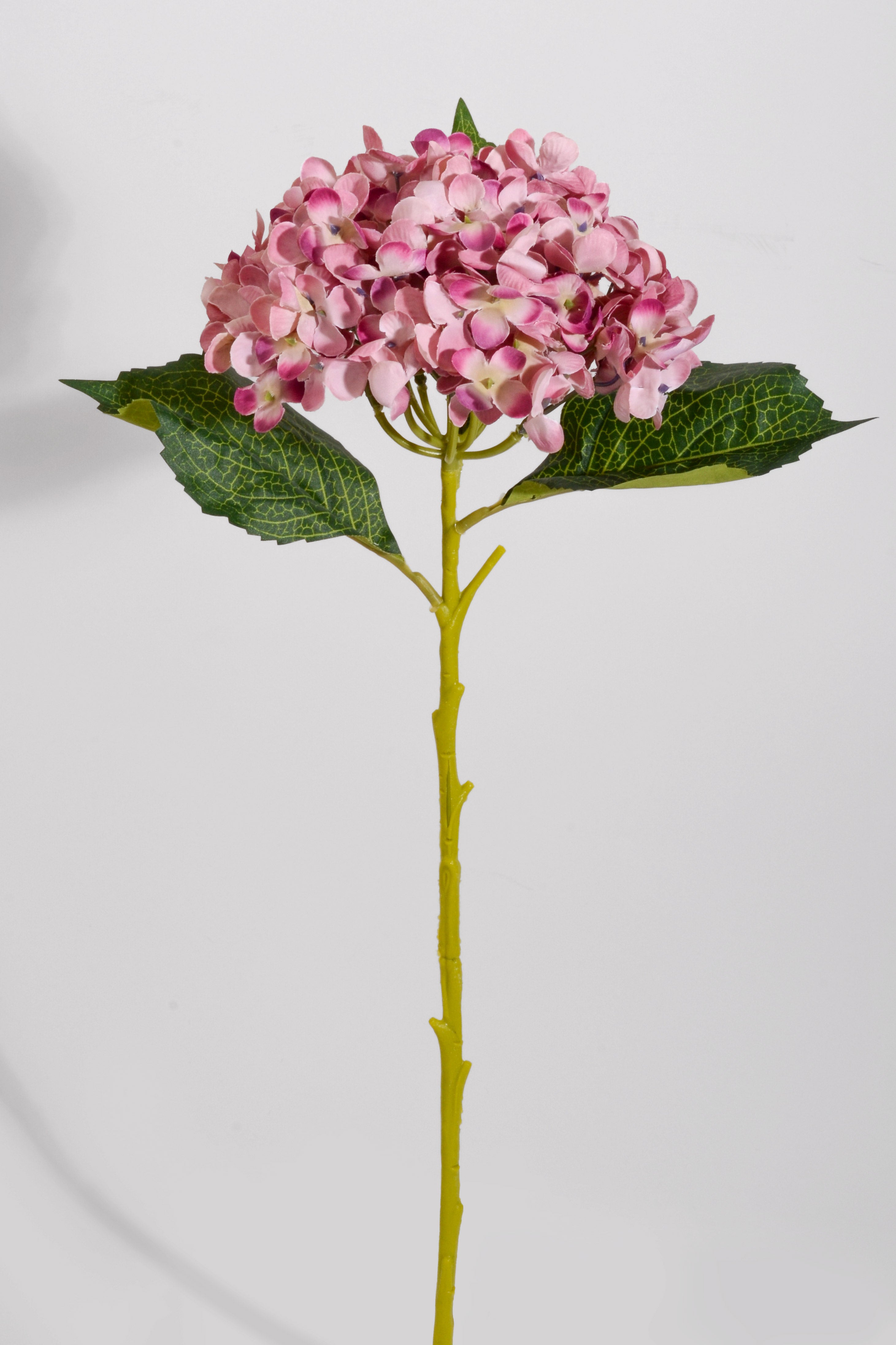 20" Silk Hydrangea Stem Mauve/Purple