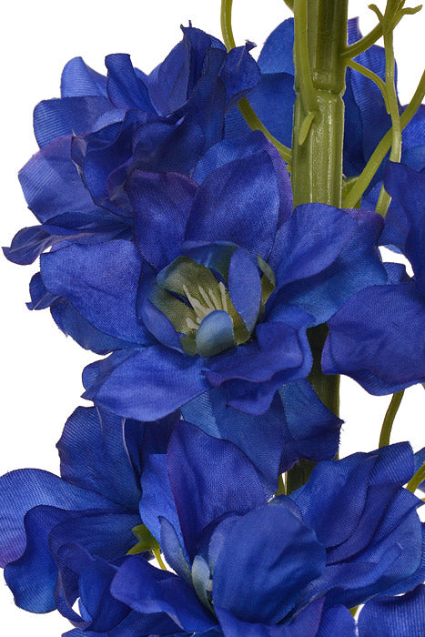54" Silk Delphinium Stalk Dark Blue