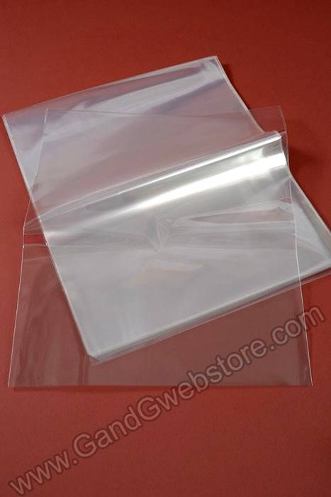 12" X 15" Cellophane Bags Clear Pkg/50