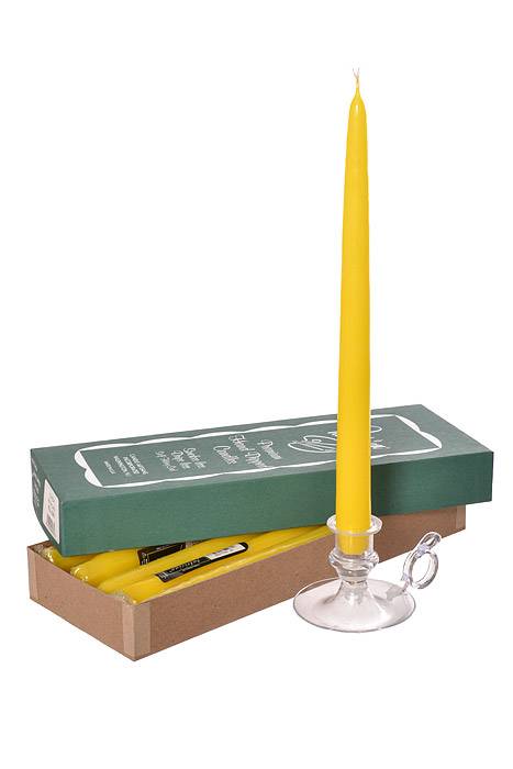 12" Patrician Taper Yellow Box/12
