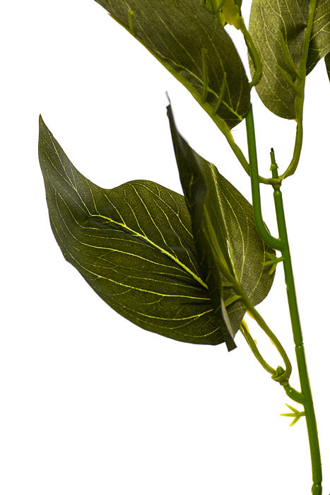 12" Golden Pothos Leaf Bush Green