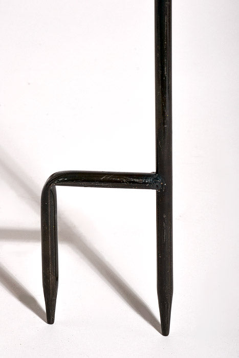 36" Ball Stack Shinny/Mix Glitter Finial Stake Ornament Red/Green