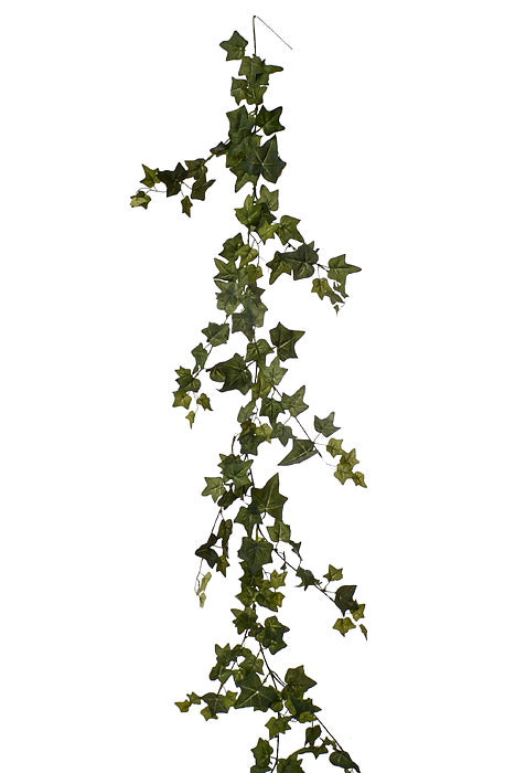 75" Ivy Leaf Garland Green