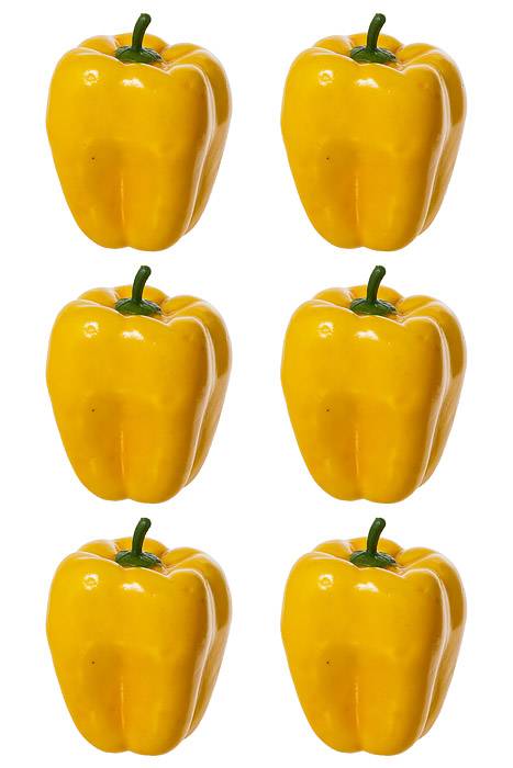 4.5" Bell Pepper Yellow Pkg/6