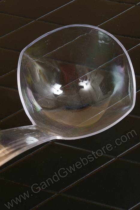 12" Heavy Duty Plastic Ladle Clear