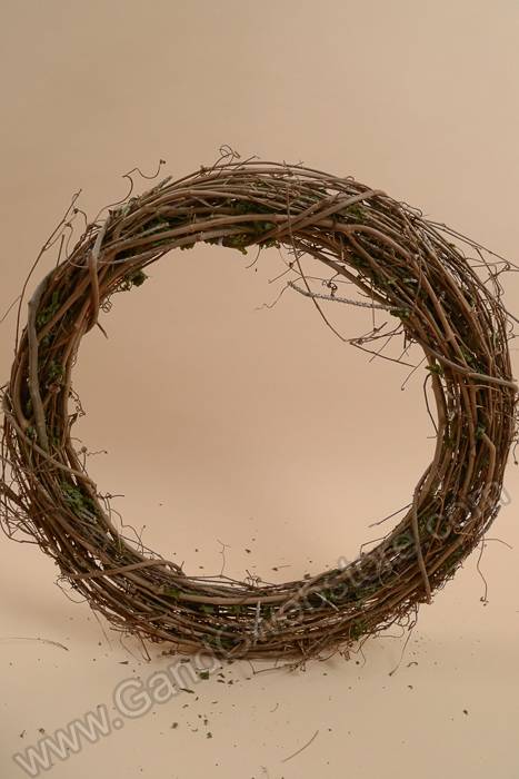 Natural Grapevine Wreath Brown