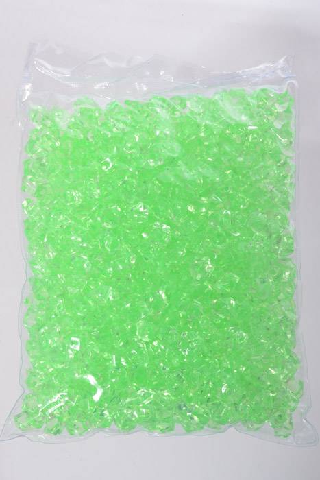 Small Acrylic Cube Mint Green Pkg/1lb
