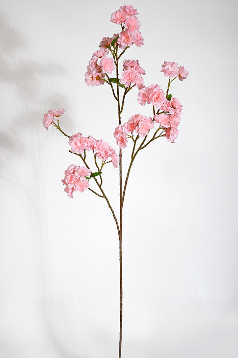 41" Silk Cherry Blossom Spray Peach