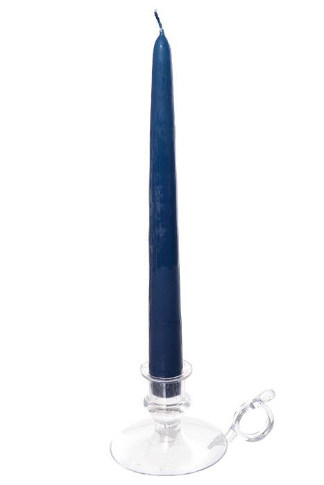 10" Patrician Taper Cobalt Blue Box/12