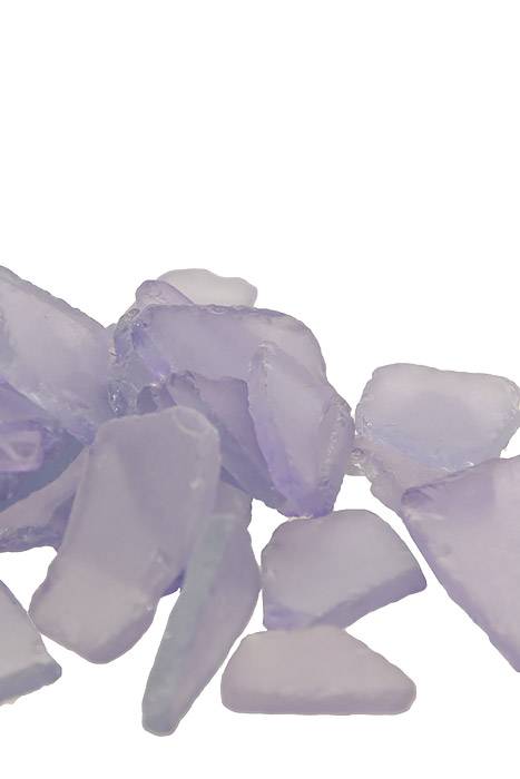 Painted Sea Glass Lavender Pkg/5lb