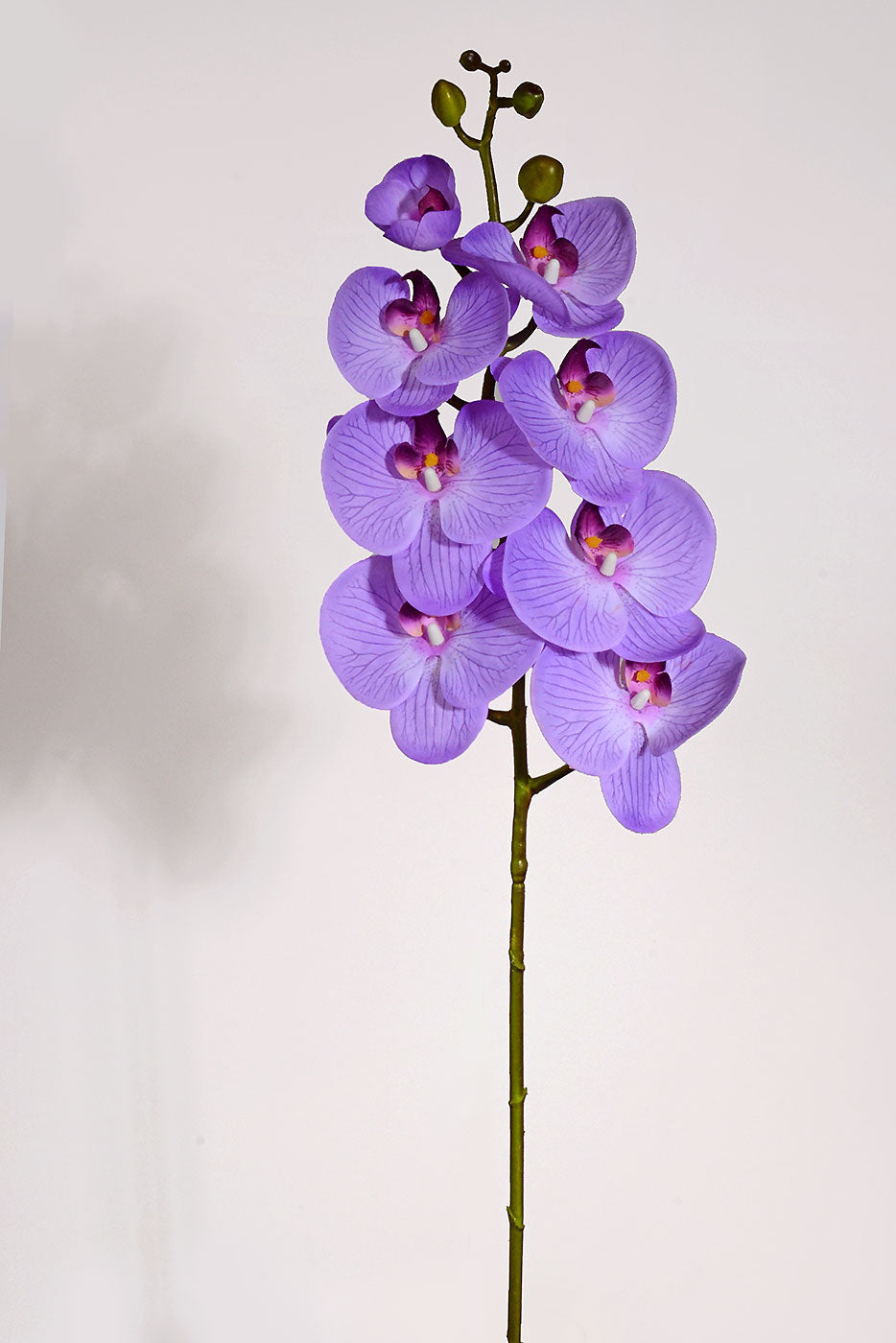 39.5" Real Touch Silk Phalaenopsis Spray Violet