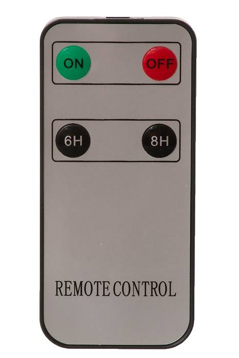 8/10/12" Remote Control Led Pillar Candle Cream Set/3