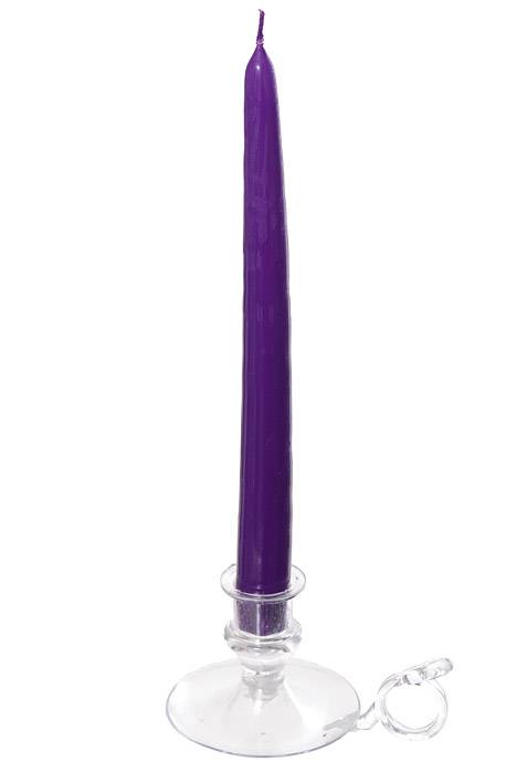 10" Patrician Taper Purple Box/12