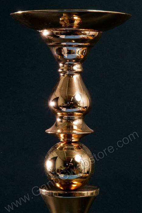 26.5" Aluminum Bouquet Holder Stand Gold