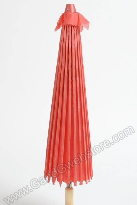 21" Decorative Umbrella Red