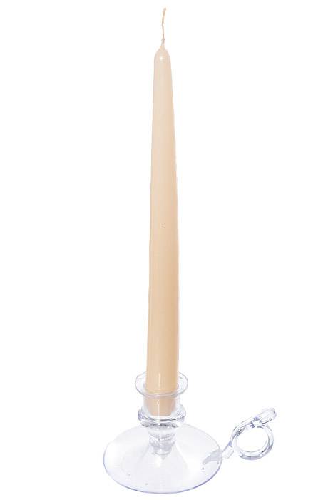 10" Patrician Taper Ivory Box/12