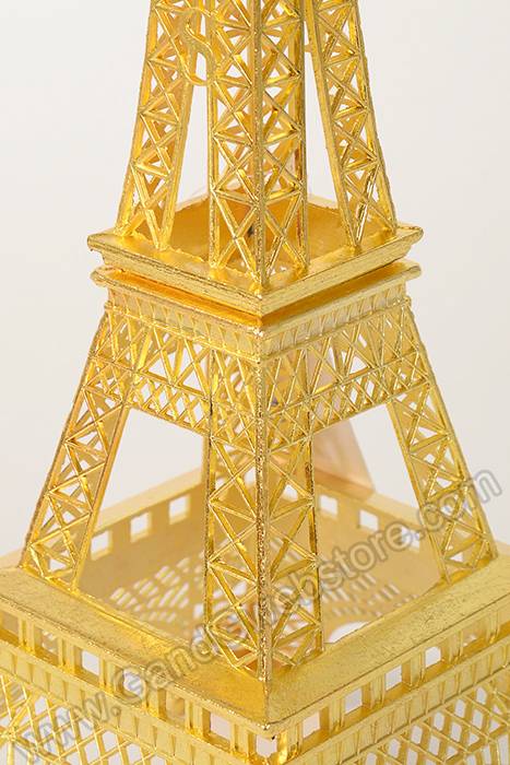 15" Metal Eiffel Tower Gold