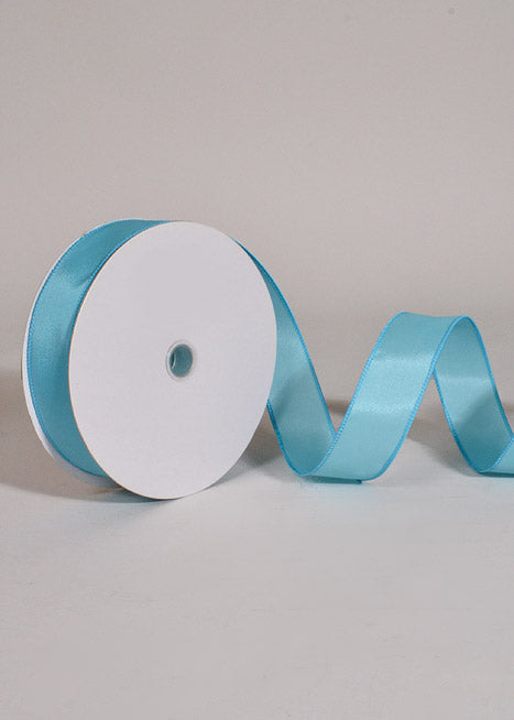 1.5" X 50Yds Wired Taffeta Ribbon Turquoise