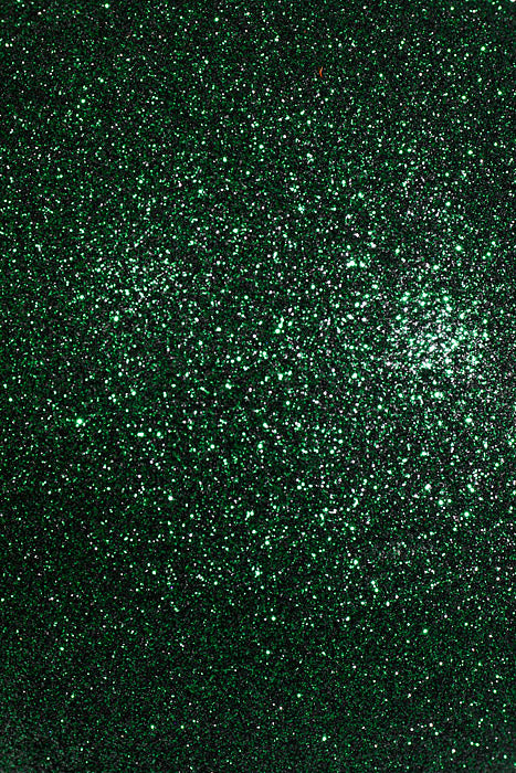 140Mm Glitter Ball Ornament Spruce Pkg/2