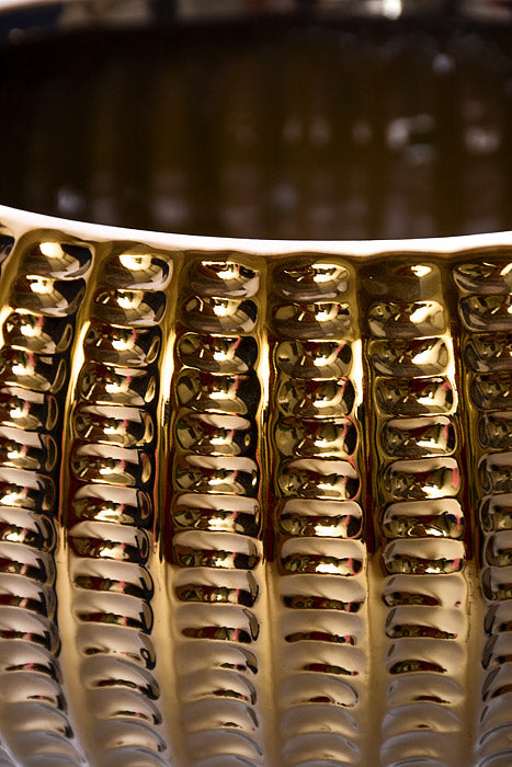 6.75" X 4.25" Bowl Gold